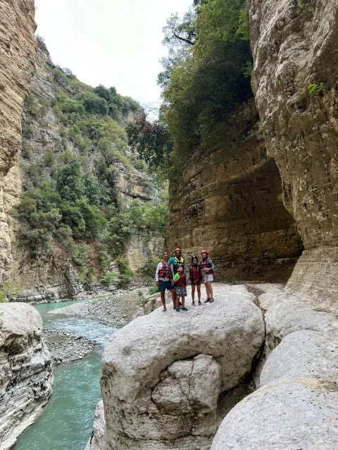 Osum Canyon rafting experience